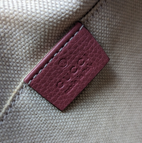 Gucci Pink Soho Disco Crossbody Bag Leather Small - Picture 4 of 16